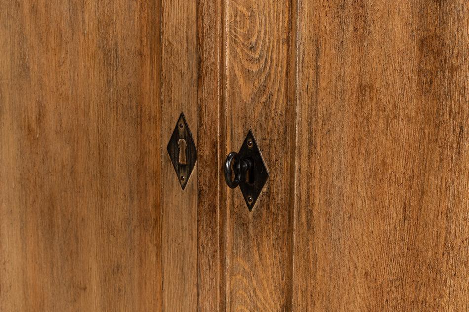 Credenza rustica invecchiata a 4 ante