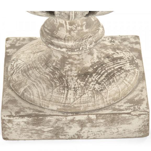 Urna in pioppo intagliata Antionette