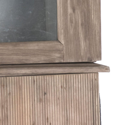 Vetrina da esposizione in stile francese ad arco