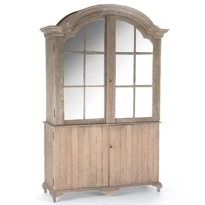 Vetrina da esposizione in stile francese ad arco