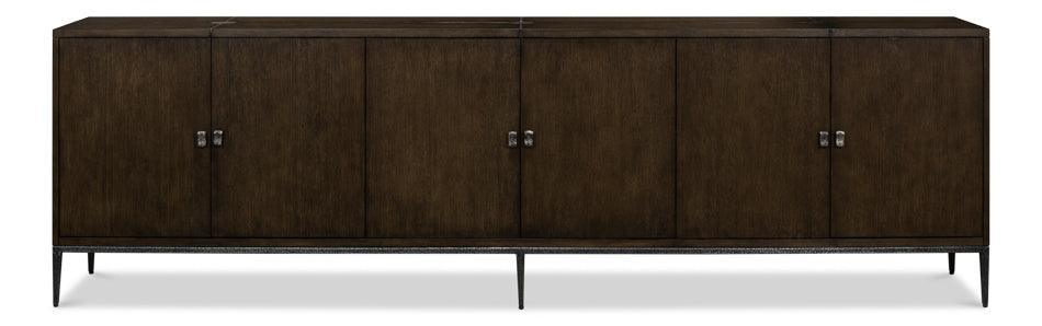 Credenza a 6 ante Artisan Grey Mid-Century