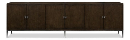 Credenza a 6 ante Artisan Grey Mid-Century