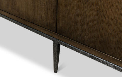 Credenza a 6 ante Artisan Grey Mid-Century