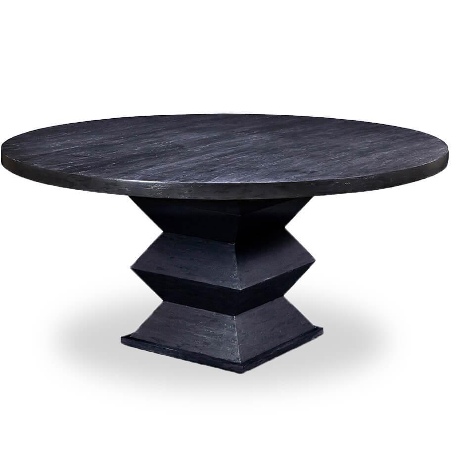 Tavolo da pranzo nero azteco