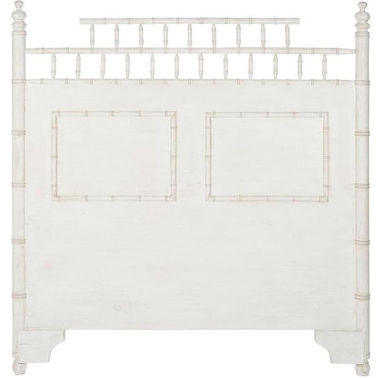 Testiera orientale in bambù in stile costiero