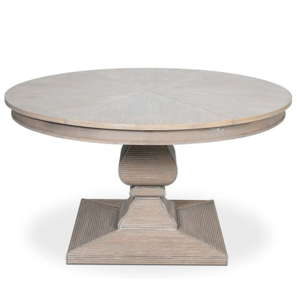 Tavolo da pranzo estensibile Equestrian Moonskin Jupe