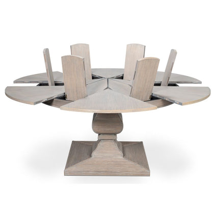 Tavolo da pranzo estensibile Equestrian Moonskin Jupe