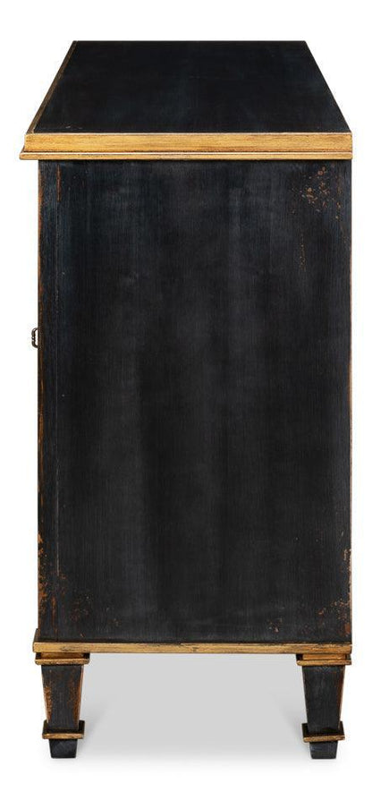 Buffet Louis Nero e Oro