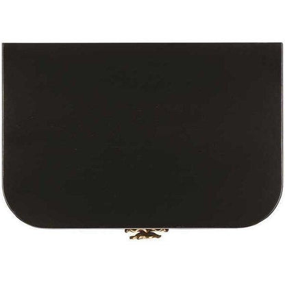 Comodino floreale nero