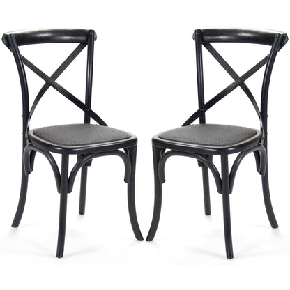 Sedie da caffè parigino nere