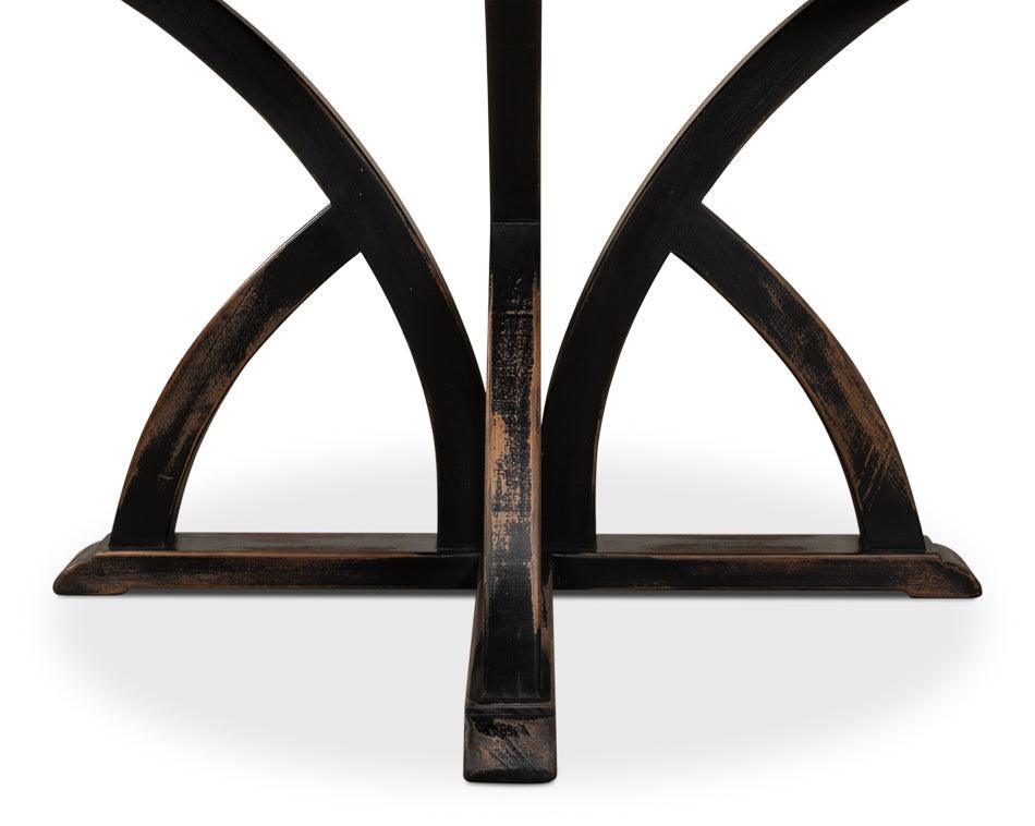 Tavolo da pranzo rotondo Black Sincerity