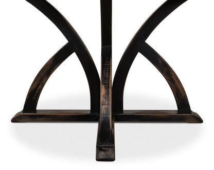 Tavolo da pranzo rotondo Black Sincerity