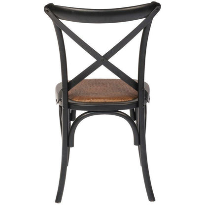 Sedia nera dei giardini delle Tuileries