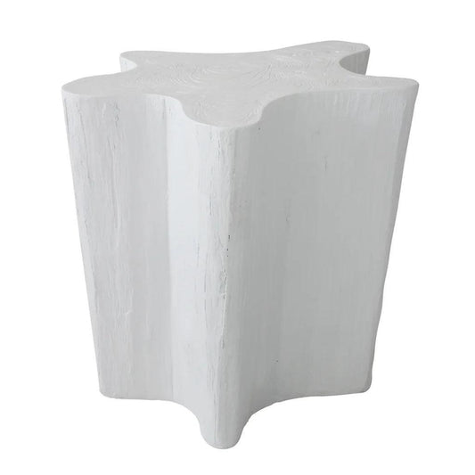 Tavolino decorativo in tronco d'albero naturale Blanca