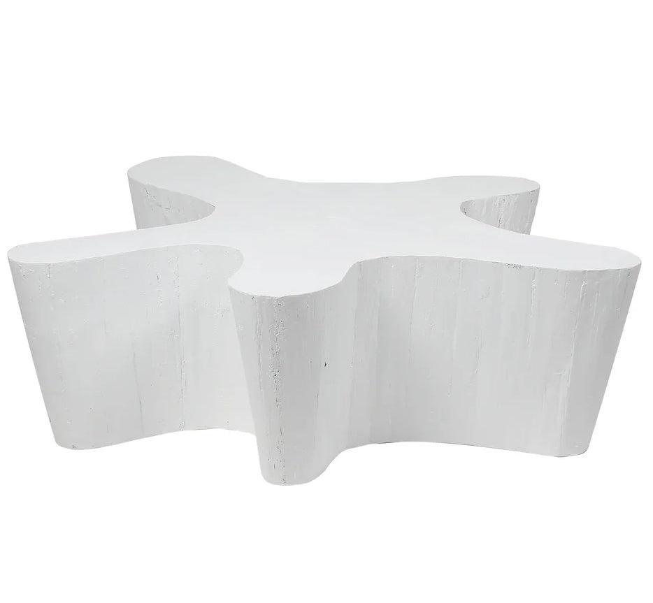 Tavolino da caffè in tronco d'albero naturale Blanca