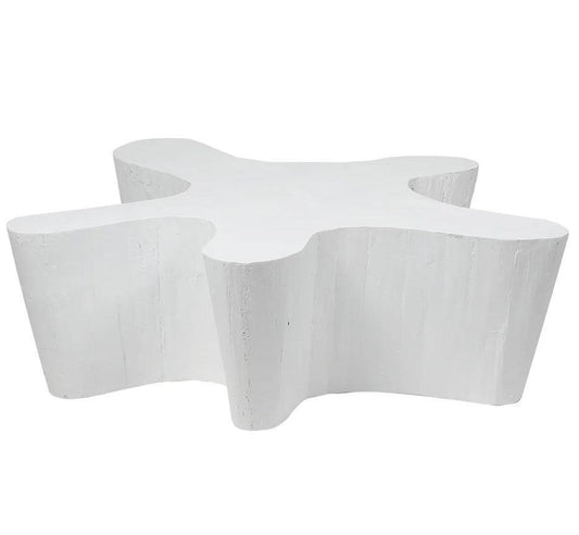 Tavolino da caffè in tronco d'albero naturale Blanca