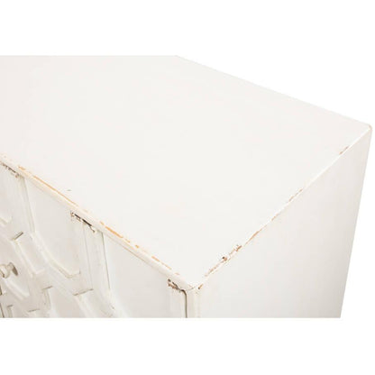 Credenza geometrica Brie White