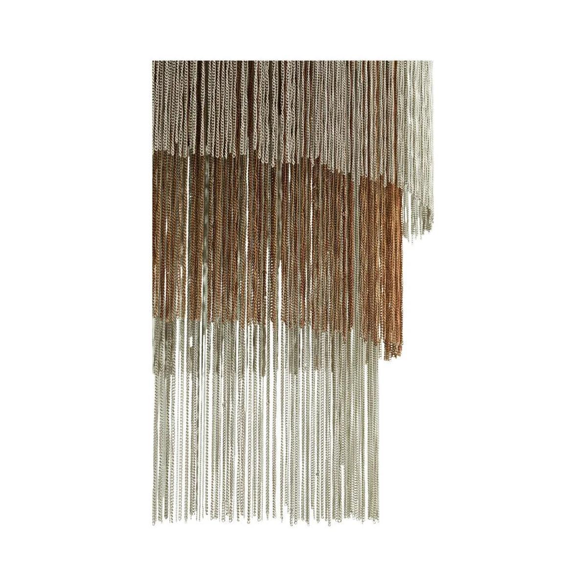 Lampadario a goccia contemporaneo in bronzo a più livelli