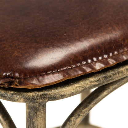 Sgabelli da bar bronzati