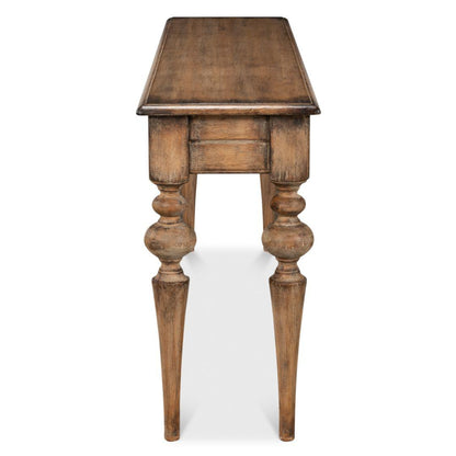 Tavolo da consolle rustico marrone in stile fattoria