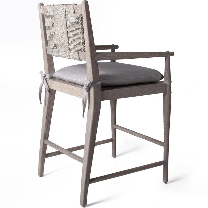 Sgabello da bar Cadiz Rush Back con braccioli 