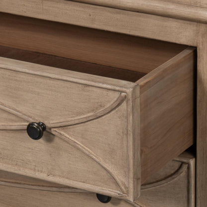 Libreria a 2 ante/cassetti beige