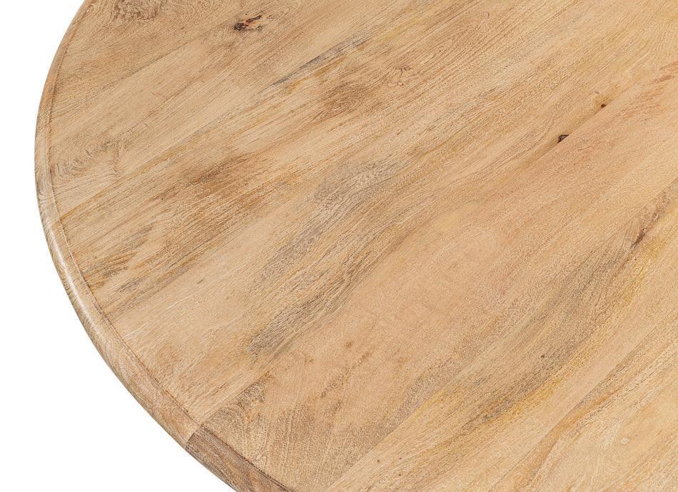 Tavolo da pranzo con piedistallo francese Chantal