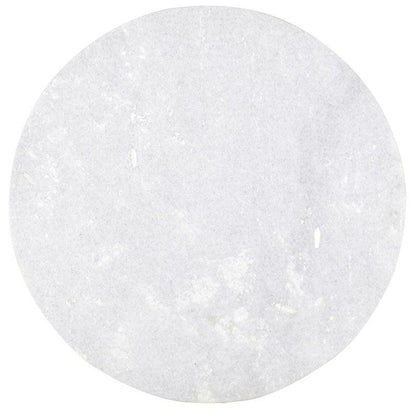 Tavolino da cocktail in marmo bianco Chantale