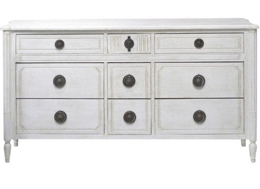 Cassettiera francese Charlotte a 9 cassetti