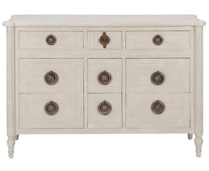 Cassettiera Charlton Grey Country a 9 cassetti