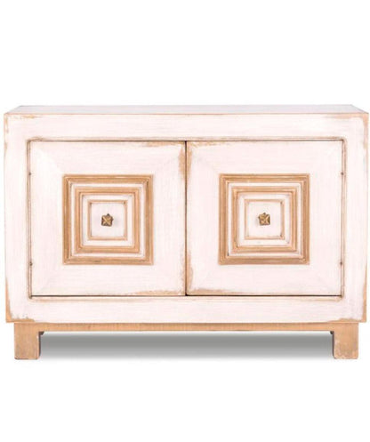 Credenza Chelsea invecchiata color crema