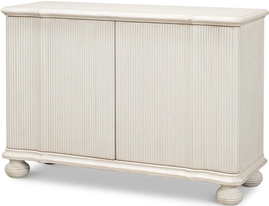 Credenza a 2 ante Clarisse Antique White a coste
