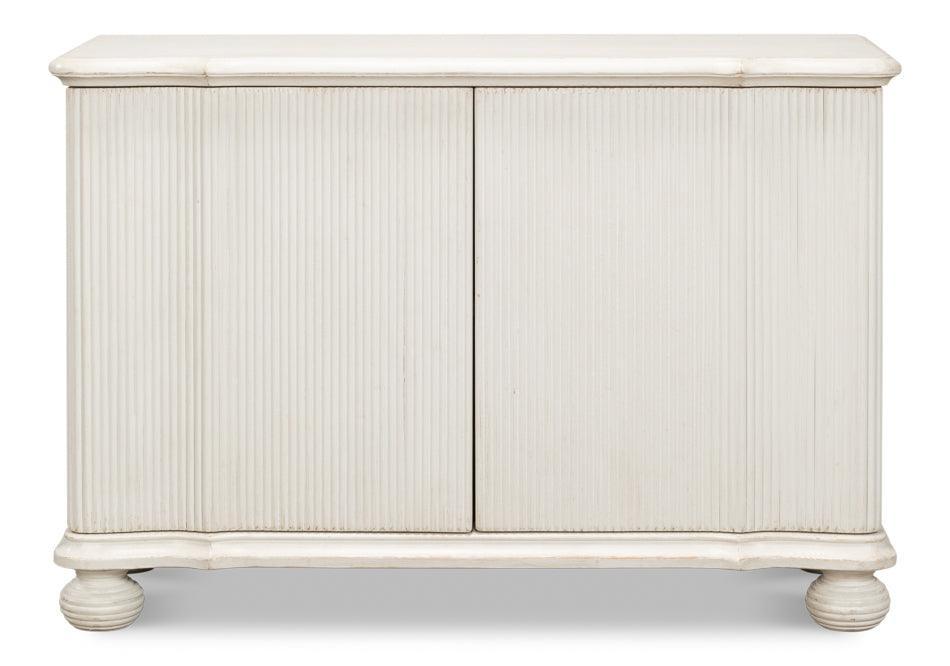 Credenza a 2 ante Clarisse Antique White a coste
