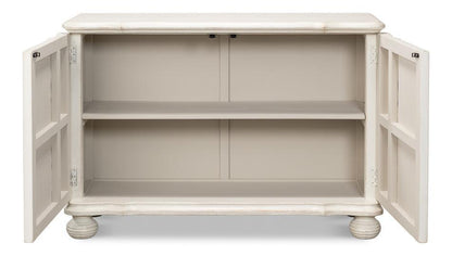 Credenza a 2 ante Clarisse Antique White a coste