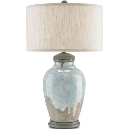 Lampada da tavolo blu costiera