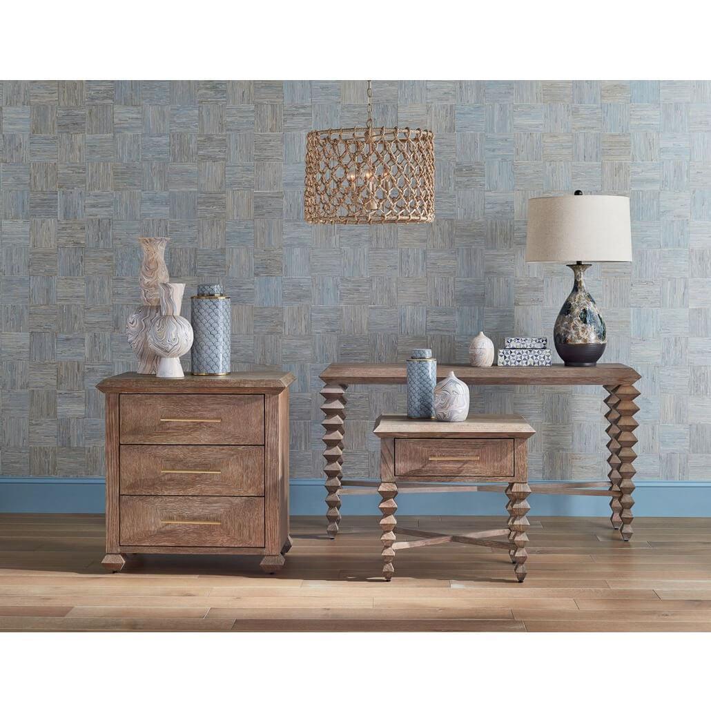 Lampadario a tamburo di corda costiera