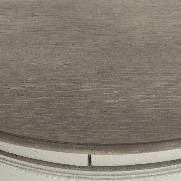 Buffet Courbe in stile fattoria francese grigio crema