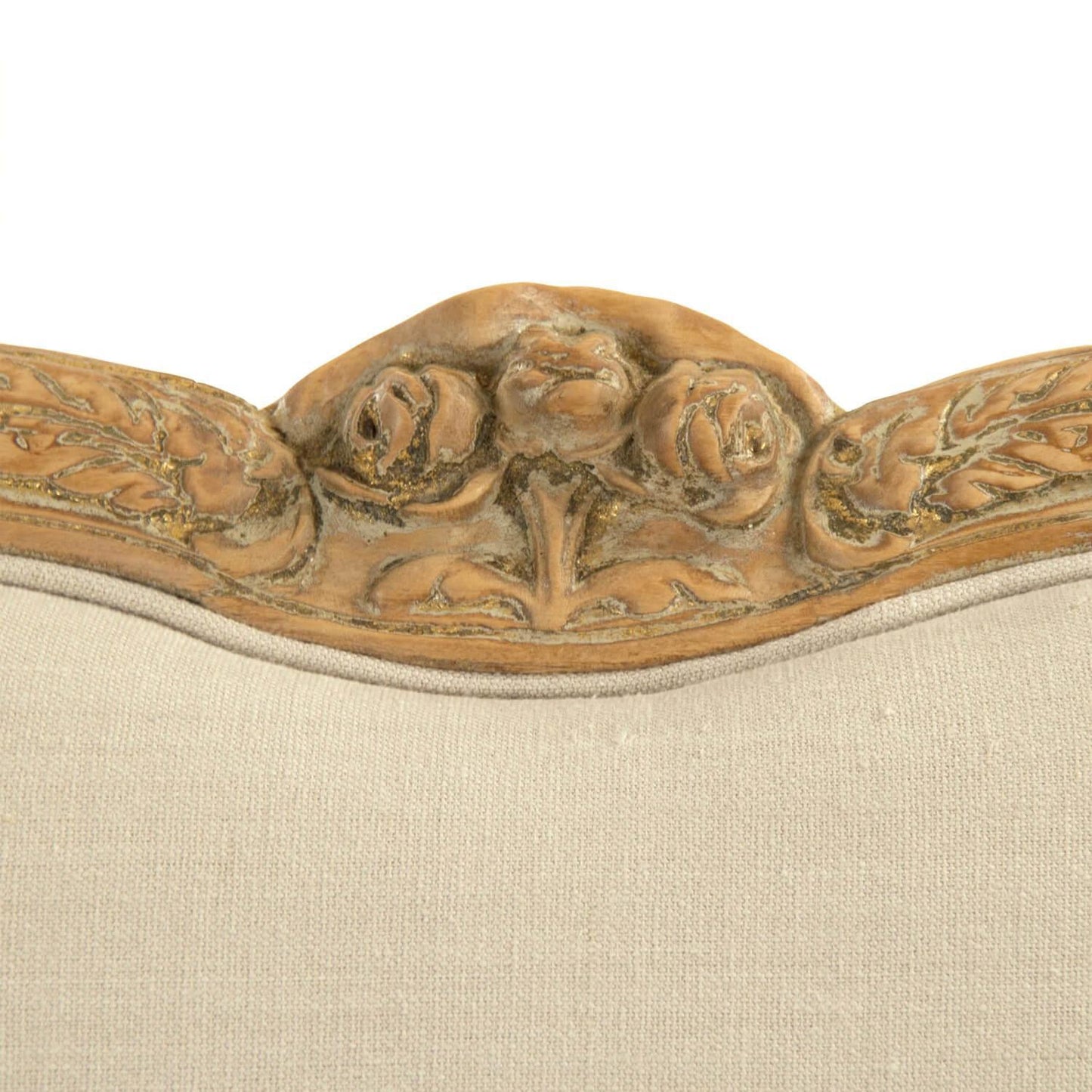 Divano francese provenzale curvilineo