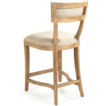 Sgabelli da bancone con schienale curvo