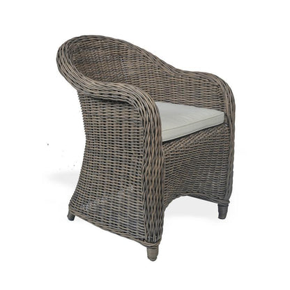 Sedia costiera naturale curva