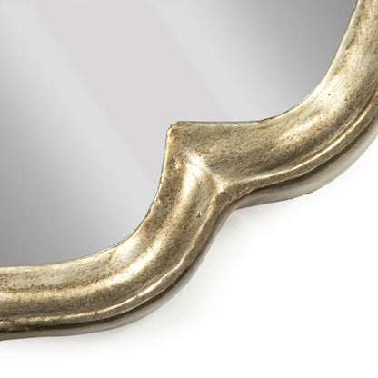 Specchio Silverleaf con bordo curvo
