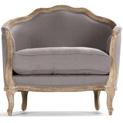 Sedia Maison Love con parte superiore curva