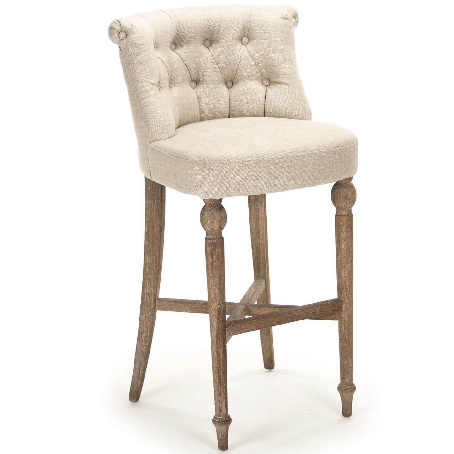 Sgabelli da bar imbottiti in stile francese