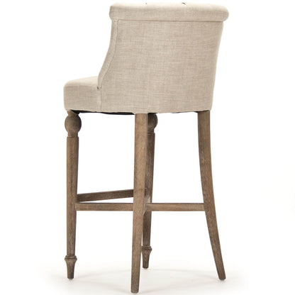 Sgabelli da bar imbottiti in stile francese