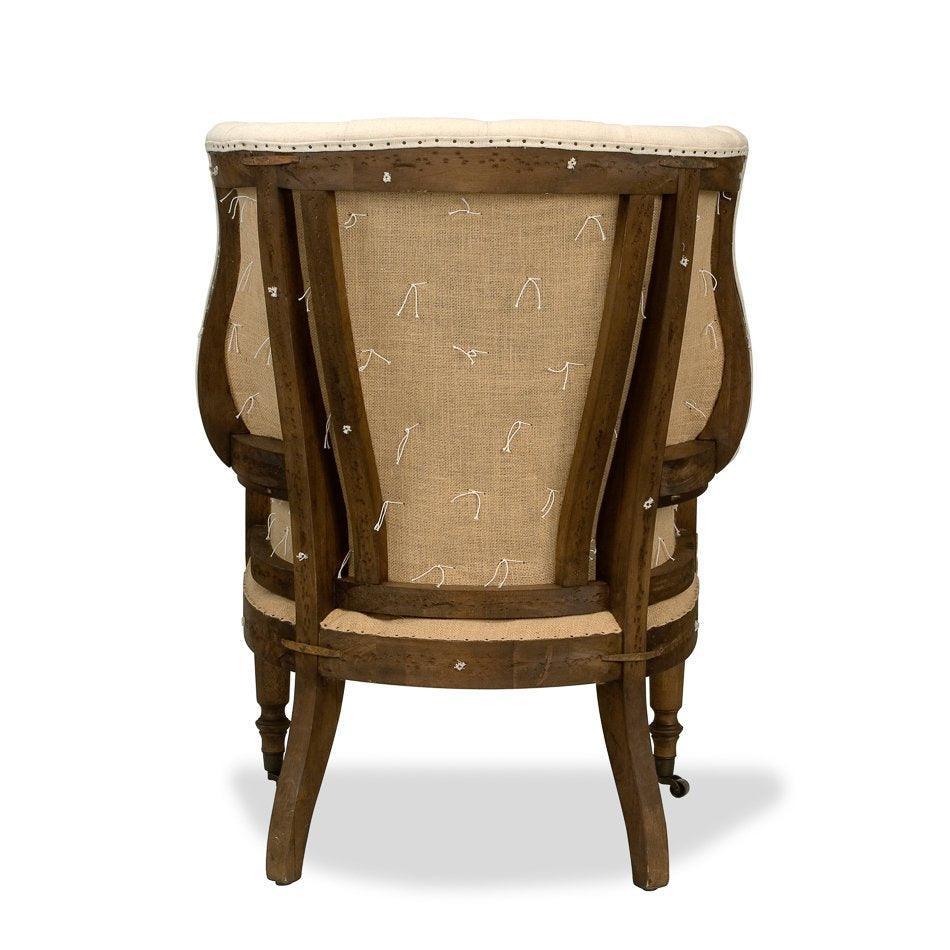 Poltrona capitonné decostruita