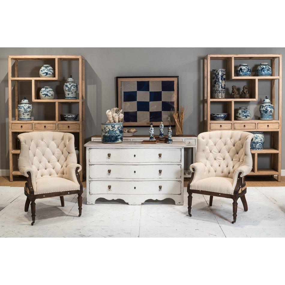 Poltrona capitonné decostruita