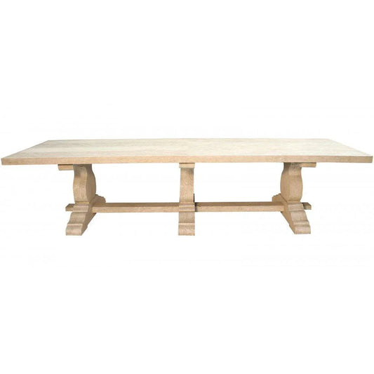 Tavolo da pranzo lungo in legno provenzale