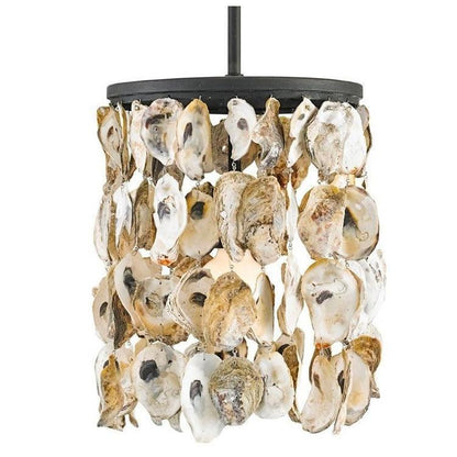 Ciondolo con conchiglie gocciolanti