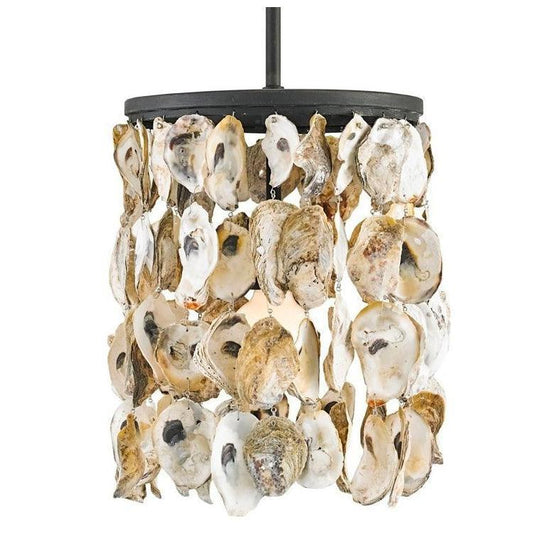 Ciondolo con conchiglie gocciolanti