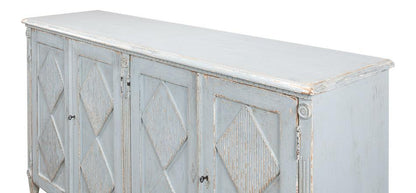 Buffet Shabby Chic Blu Polvere
